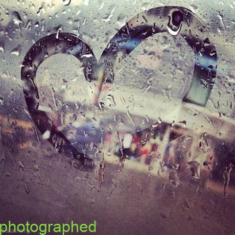 عکس نوشته بارانی