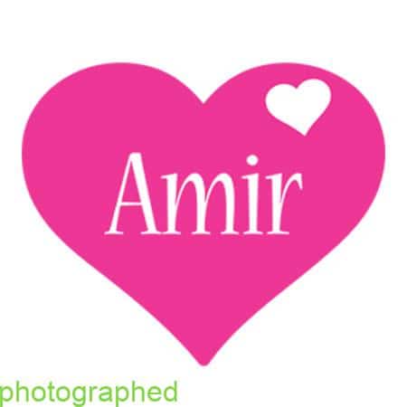عکس اسم amir