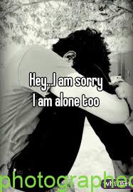 عکس نوشته alone