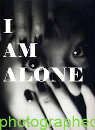 عکس نوشته alone