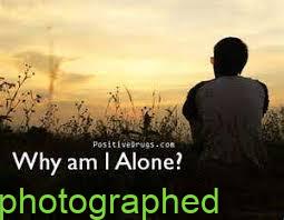 عکس نوشته alone