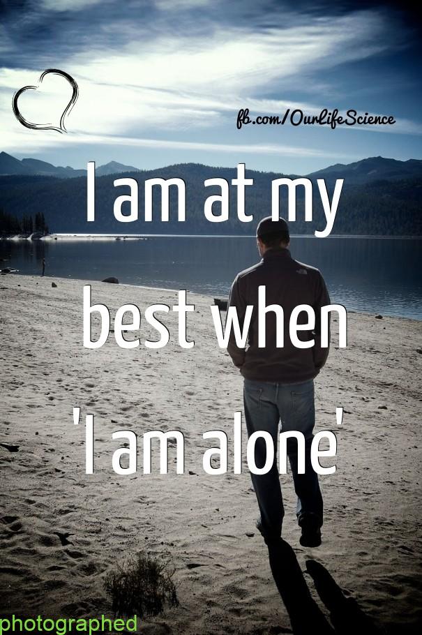 عکس نوشته alone