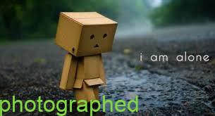عکس نوشته alone