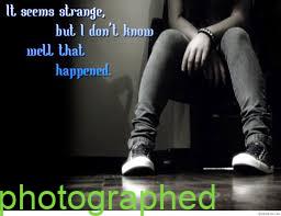 عکس نوشته alone