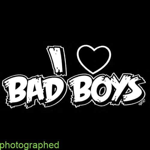 عکس نوشته bad boy