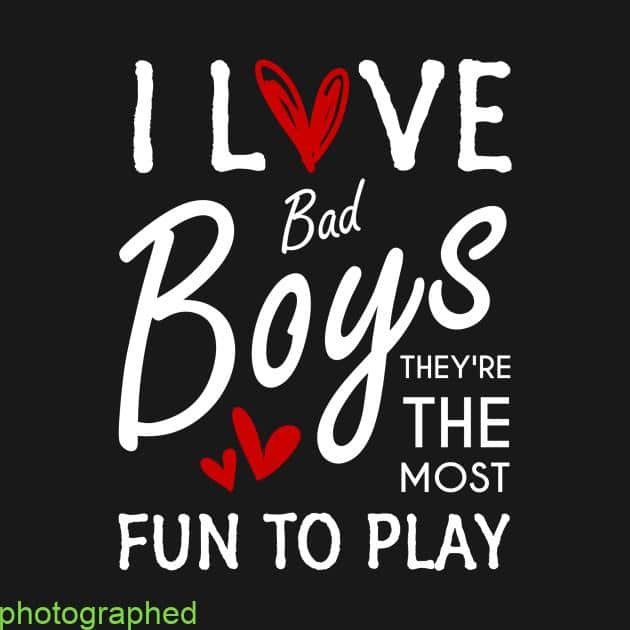 عکس نوشته bad boy